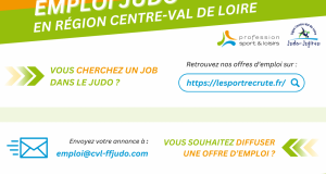 EMPLOI JUDO - LE SPORT RECRUTE